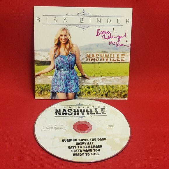 Risa Binder Nashville CD Signed 2014 - Picture 5 of 8